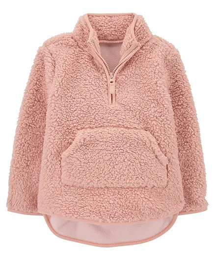 Carter's Sherpa Pullover - Pink