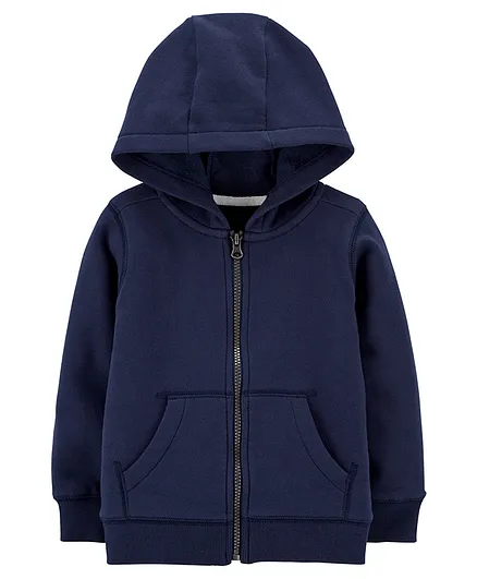Carter's Zip-Up Fleece Hoodie - Blue