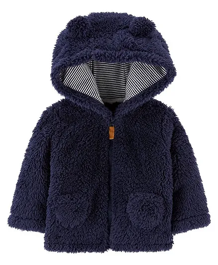 Carter's Zip-Up Sherpa Jacket - Blue