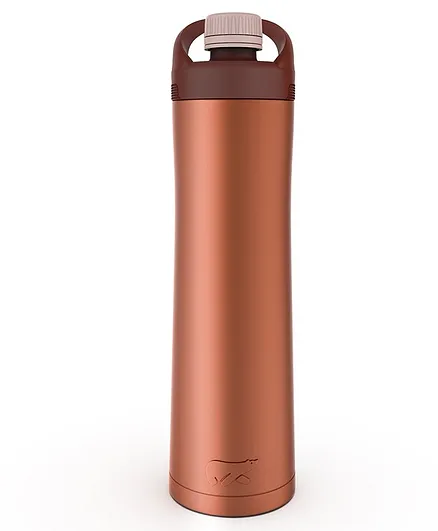 Headway Hyde Vacuum Insulated Stainless Steel Bottle Copper Finish - 750 ml