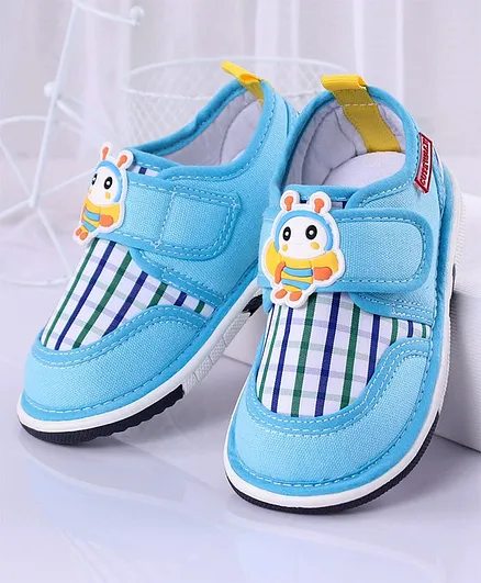 Cute Walk by Babyhug Casual Shoes - Light Blue