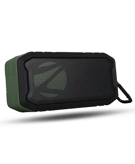 Zebronics Zeb Tough Waterproof Bluetooth Speaker with TWS - Black