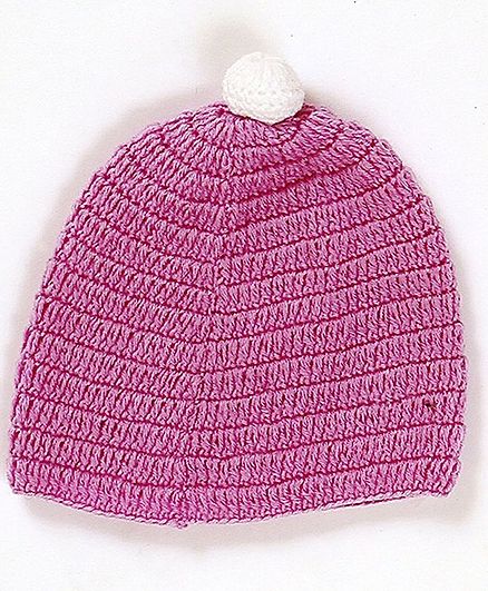 USHA ENTERPRISES Solid Colour Cap - Purple