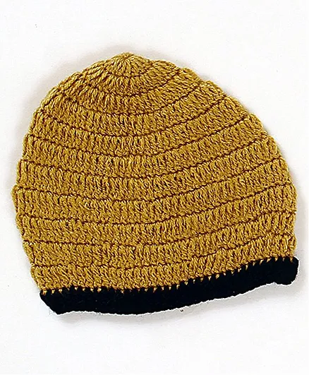 USHA ENTERPRISES Solid Colour Cap - Brown