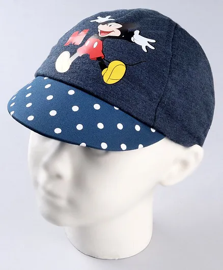 Babyhug Summer Caps Navy - Diameter 14.5 cm