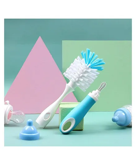 Kicks & Crawl Smart & Clean Bottle Brush - Blue