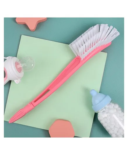 Kicks & Crawl 2 in 1 Bottle & Nipple Brush - Pink
