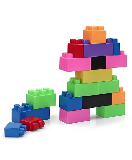 Seekho Giant Blox Building Blocks Toy Multicolor - 60 Pieces