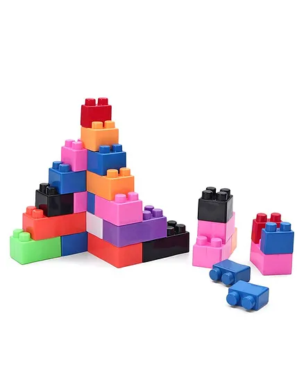 Seekho Super Blox Building Blocks Toy Multicolor - 36 Pieces