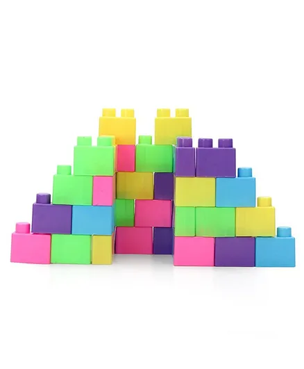 Seekho Building Blocks Set Multicolor - 36 Pieces