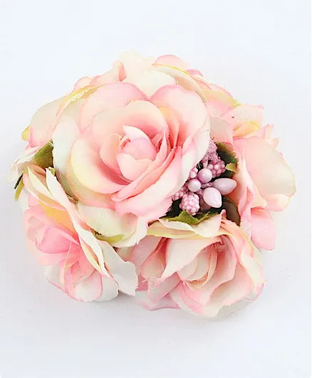 Asthetika Roses Design Hair Clip - Pink