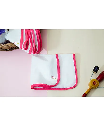 IVEI Jacha & Bacha Pure Soft Cotton Napkins Set of 6 - Pink
