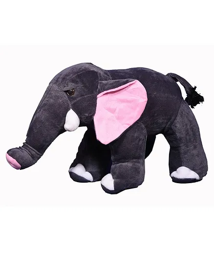 D&Y Elephant Soft Toy Grey - Height 30 cm