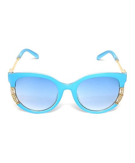 KIDLINGSS Gold Lock Sunglasses - Blue