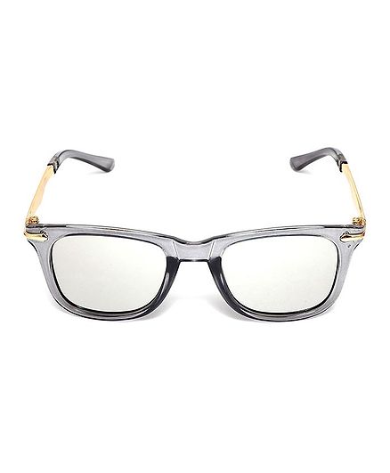 KIDLINGSS Square Shape Sunglasses - Silver