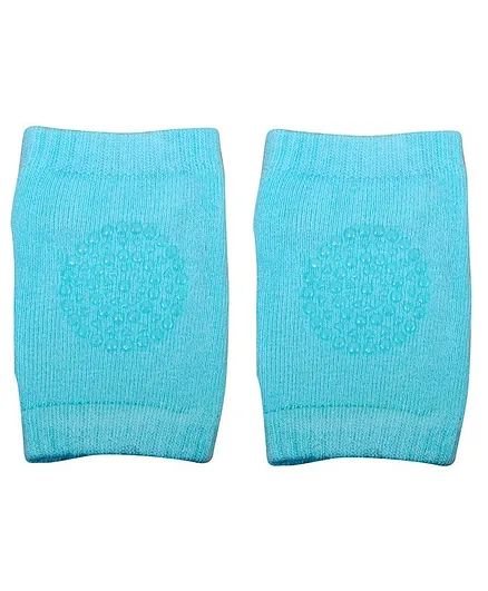 The Little Lookers Anti Slip Padded Baby Knee Pad - Blue