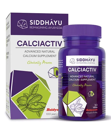Siddhayu Calciactive Tablets - 30 Tablets