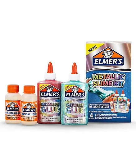 Elmer's Metallic Slime Kit - Multicolor