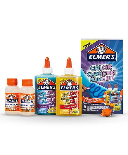 Elmer's Colour Changing Slime Kit - Multicolor