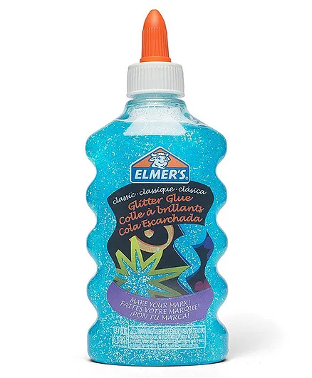 Elmer's Glitter Glue Blue - 177 ml