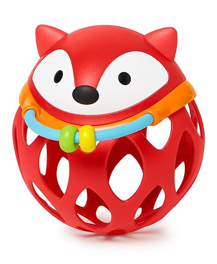 Skip Hop Explore & More Roll Around Fox Rattle - Red