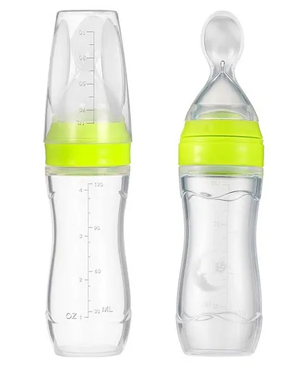 Adore Squeeze Feeder With Protective Cover - 120 ml (Colour May Vary)