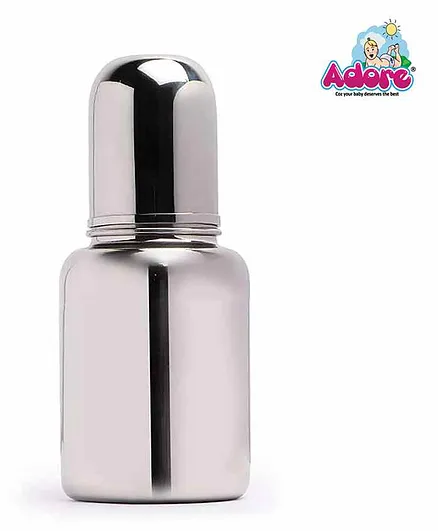 Adore Stainless Steel Feeding Bottle - 200 ml