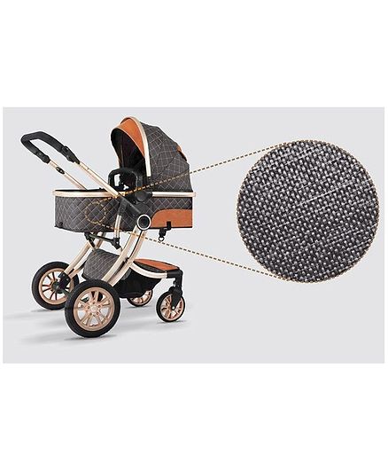 StarAndDaisy Ultima Stroller With Adjustable Sunshade & Handle - Grey
