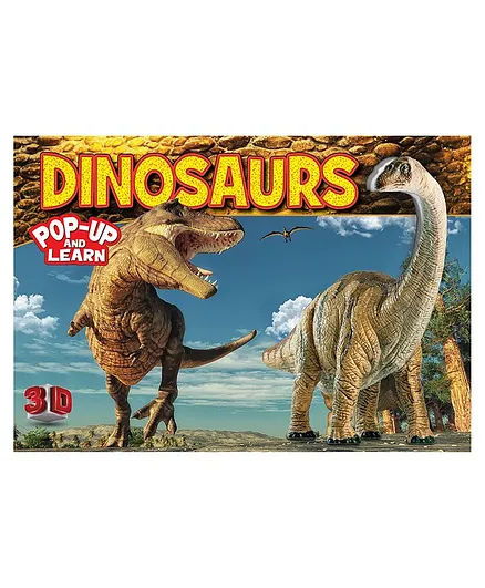 Pegasus Dinosaurs 3D Pop-up Book - English