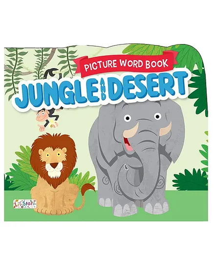 Pegasus Jungle & Desert Picture Board Book - English
