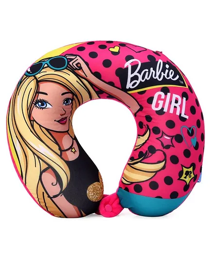 Ramson Neck Pillow Barbie Print - Multicolour