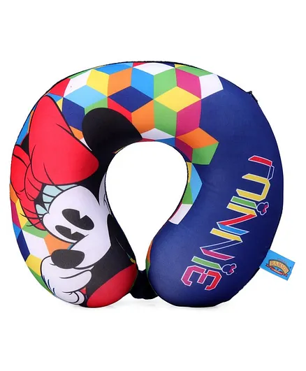 Ramson Neck Pillow Minnie Mouse Print - Multicolour