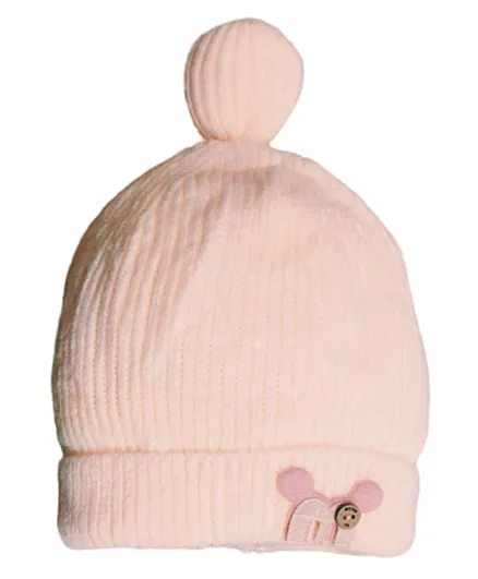Kid-O-World Solid Colour Cap - Baby Pink