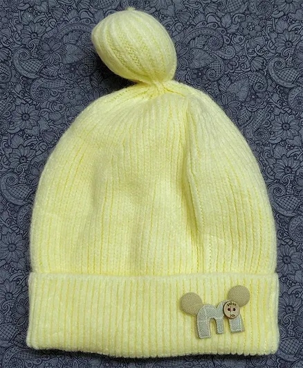 Kid-O-World Solid Colour Cap - Yellow