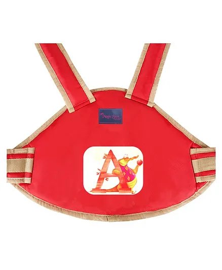 Magic Seat Child Safety Belt for Two Wheeler Ride - Red