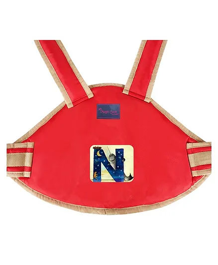 Magic Seat Child Safety Belt for Two Wheeler Ride - Red