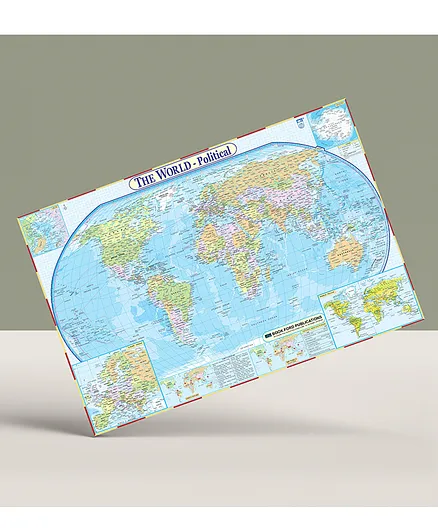 Book Ford Publications World Map Chart - English
