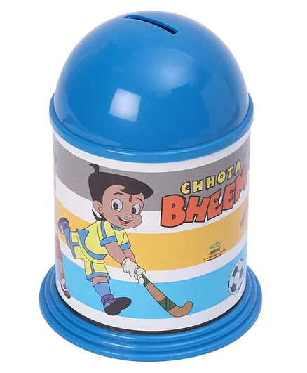 Buddyz Chhota Bheem Coin Bank - Blue