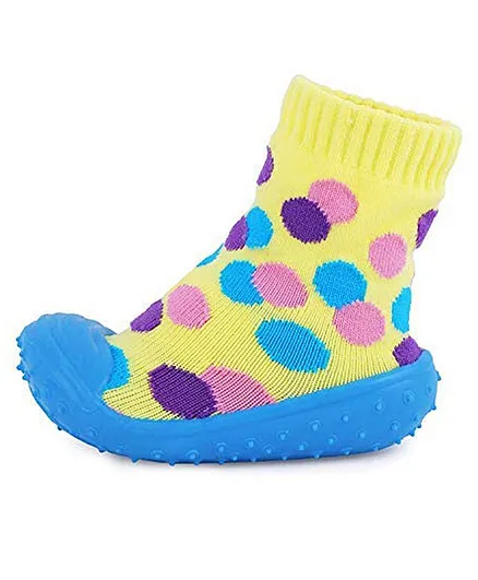 u-grow Baby Anti-Skid Breathable Soft Socks Shoes Yellow( Europe Size-21)