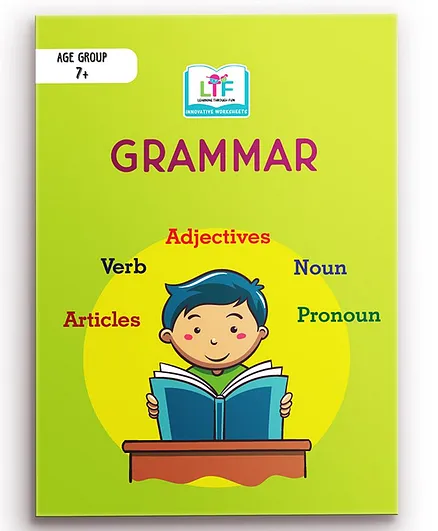 Learning Through Fun Grammar Activity Book - English