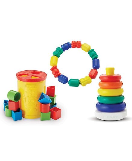 Fisher-Price 3-in-1 Infant Deluxe Giftpack - Multicolor