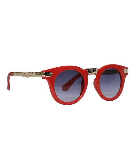 Spiky 100 % UV Protection Wayfarer Sunglass - Red