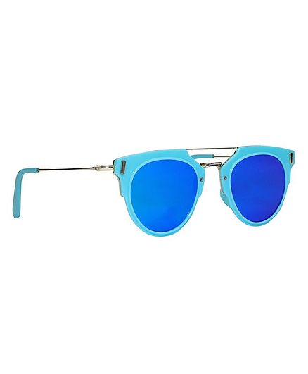 Spiky 100 % UV Protection Wayfarer Sunglass - Aqua