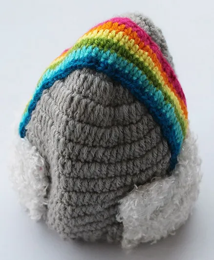 Woonie Handmade Cloud Design Cap - Grey