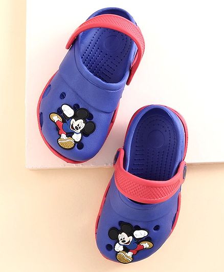 Disney Clogs Mickey Mouse Print - Blue