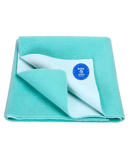 Beybee Waterproof Bed Protector Medium -Aqua Blue