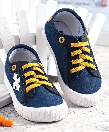 Cute Walk by Babyhug Casual Shoes - Navy Blue