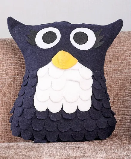 My Gift Booth Fleece Cushion - Navy Blue