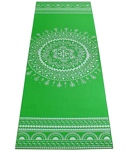 Strauss Mandala 5 mm Yoga Mat - Green