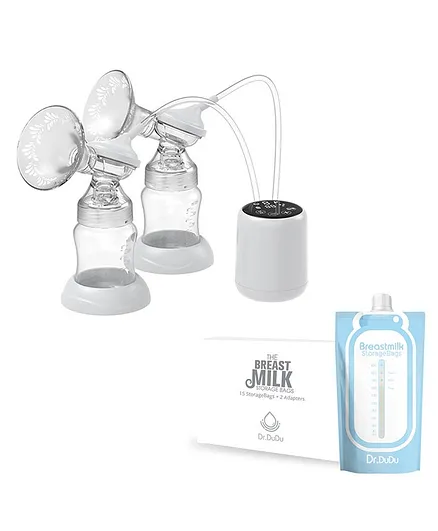 StarAndDaisy Double Breast Pump - White